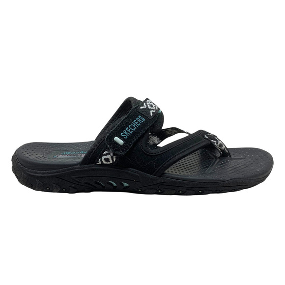 Skechers Reggae Trailway Black Sport Sandals Women's Sz 8 40798 - Picture 3 of 11